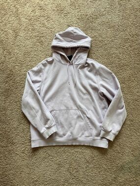 H&M Light Purple Pullover Hoodie